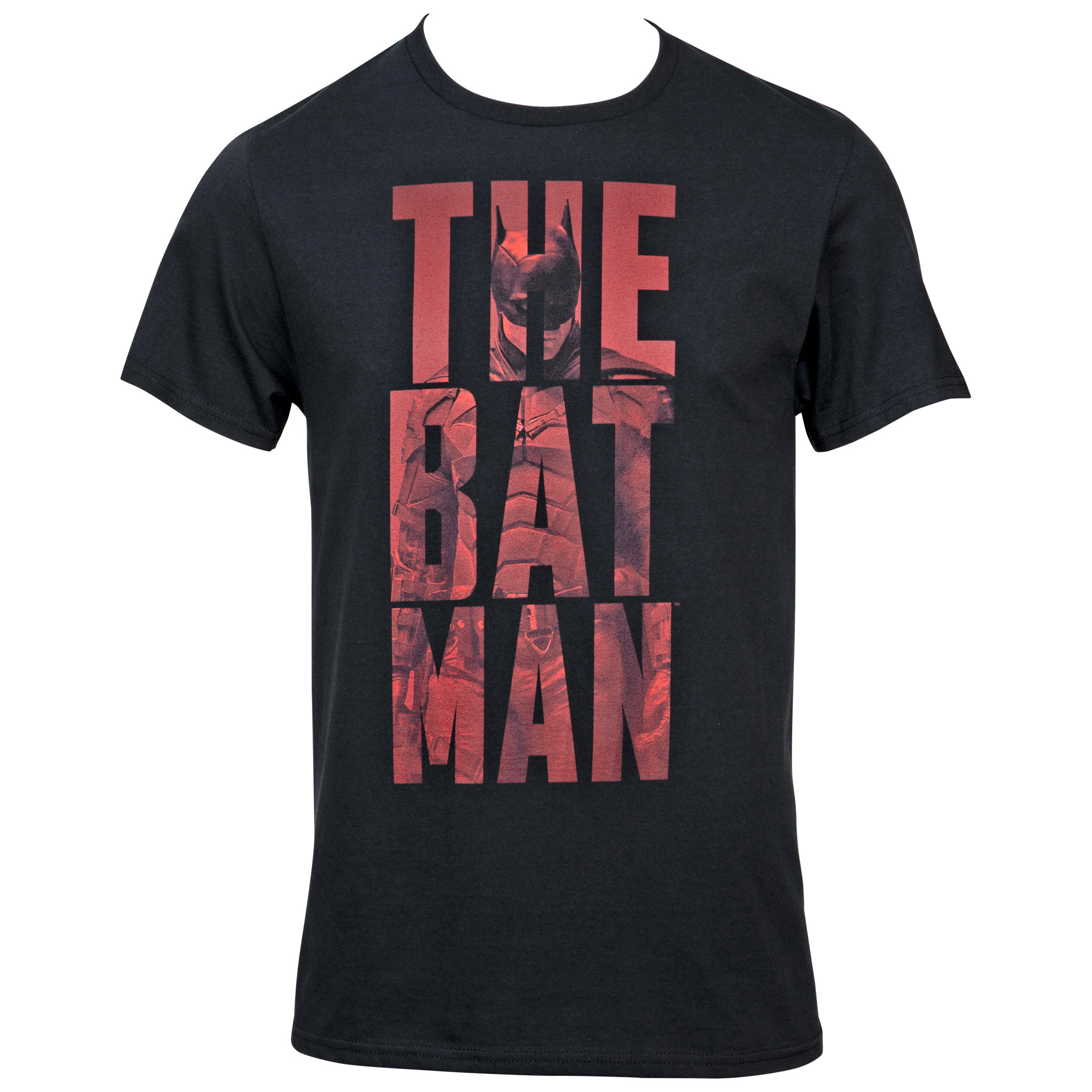 The Batman Movie Character In Text T-Shirt